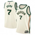 Boston Celtics Trikot Jaylen Brown 7 Nike 2023-24 City Edition Weiß Swingman - Herren Boston Celtics Trikot Jaylen Brown 7 Nike 2023-24 City Edition Weiß Swingman - Herren